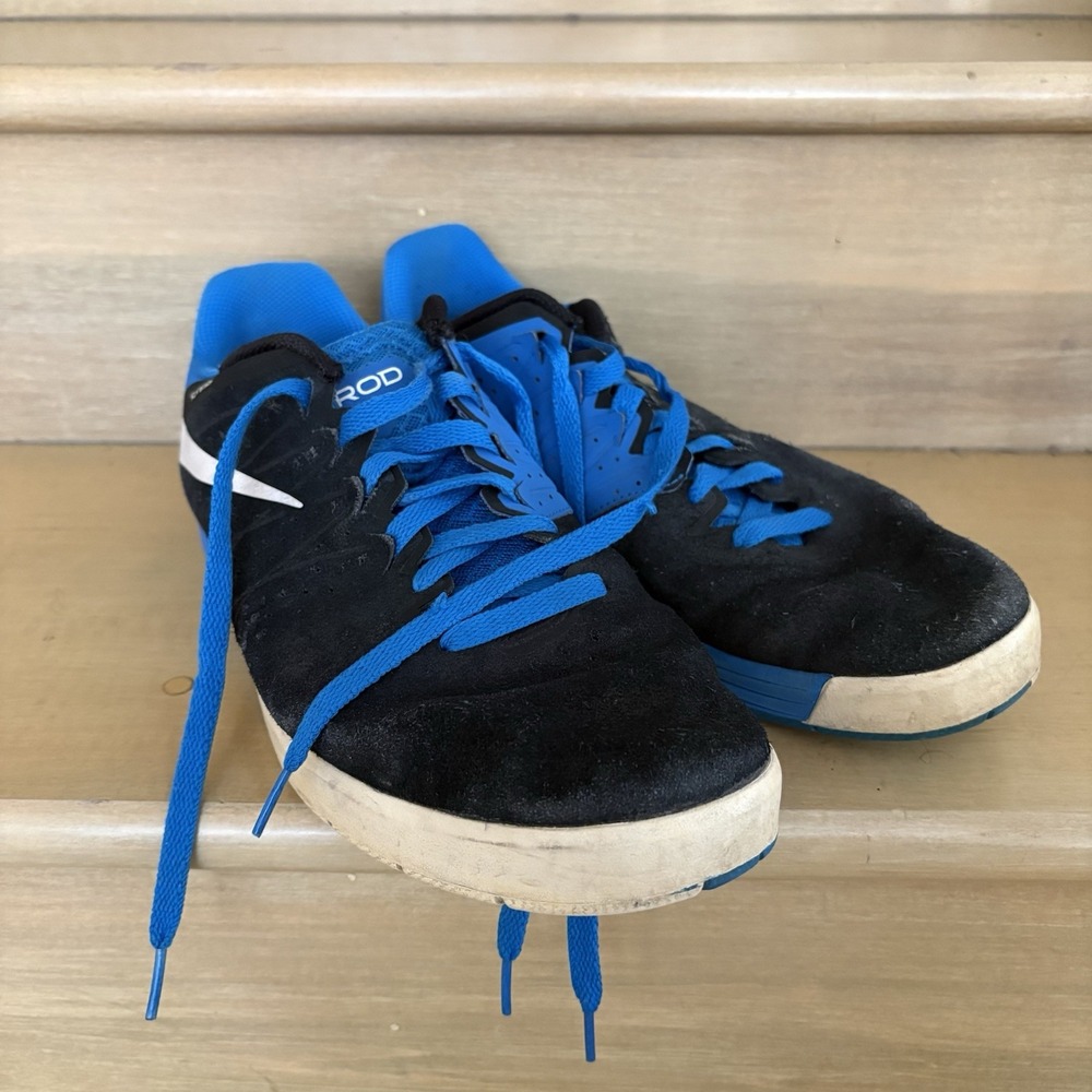 Nike Paul Rodriguez Skate Shoes CTD SB Black/White-Blue 654863-014 Size 12